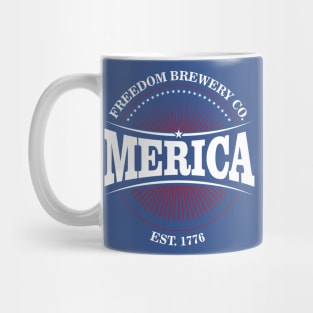 Merica Freedom Brewery Mug